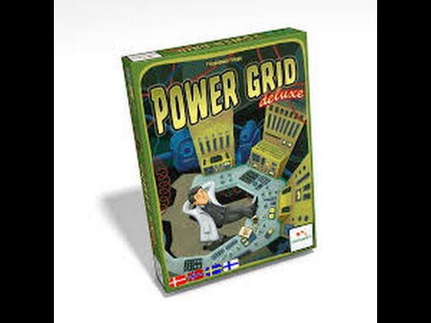 Boardgame Night ;We play Power Grid deluxe