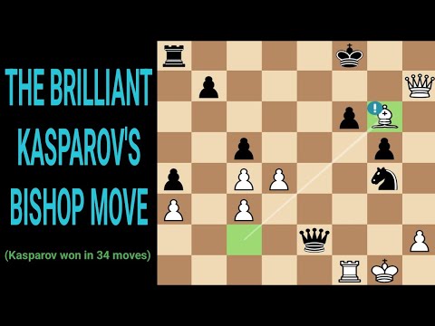 Garry kasparov vs Evgeny bareev 1993 - Linares Chess Event. Linares, Spain