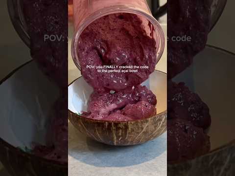 How to make the perfect açai bowl✨🌺