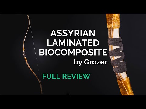 NON-FORGIVING BOW 🏹 Assyrian Laminated Biocomposite by Csaba Grozer (Bow review, test)