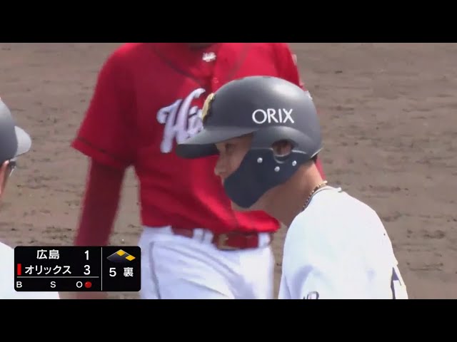 【ファーム】バファローズ・中川 3試合連続のタイムリーヒットで追加点‼ 2020/7/21 B-C(ファーム)