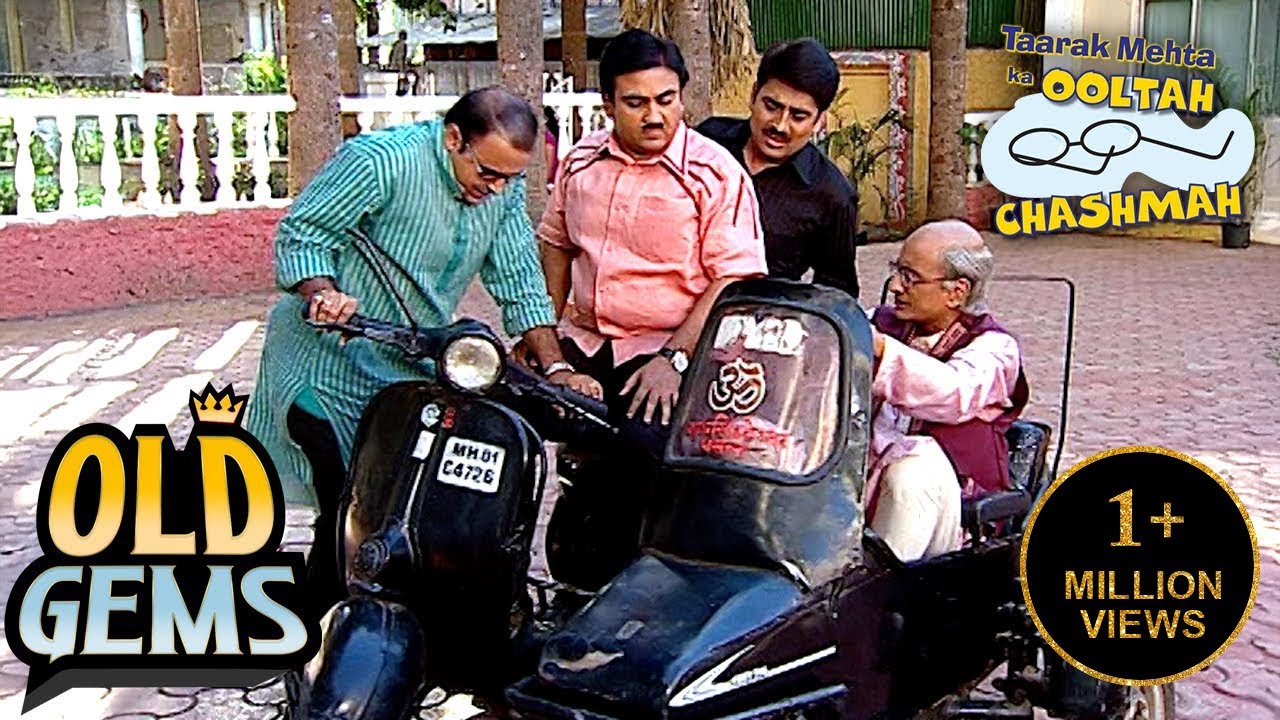 Bhide की Scooter पर Jetha ने मारा ताना | Taarak Mehta Ka Ooltah Chashmah | Old Gems
