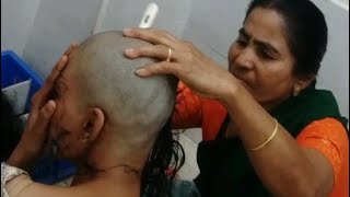 Download lagu Shave my head to smooth bald | Women Head shave 🪒 | Tirupati Temple | Tonsure | Mottai | Gundu mp3