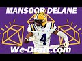 Mansoor Delane Midseason Film Breakdown LSU S Next First Round DB