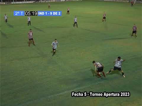 INDEPENDIENTE 2-3  9 DE JULIO - FECHA 5 - TORNEO APERTURA (LIGA INTERPROVINCIAL)