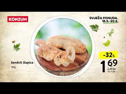 Ponuda za početak tjedna 18.5. - 20.5.