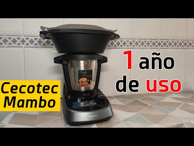 Vídeo relacionado con Cecotec Robot de Cocina Multifunción Mambo Touch. 1600 W, 37 Funciones, Pantalla Táctil TFT 5" con Recetario Integrado, 3,3 Litros de Capacidad, APP, Báscula y Jarra de Acero Inoxidable