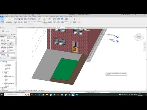 House Design 23 Toposurface or Garden Revit Tutorial