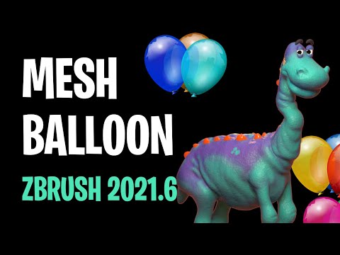 Mesh Balloon Zbrush