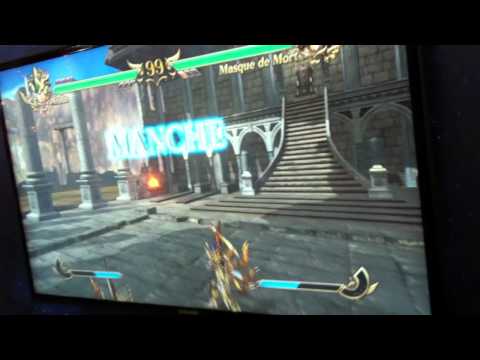 DeathMask God Cloth VS Aiolia God Cloth