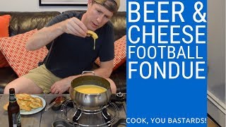 How To Make Beer and Cheese Football Fondue