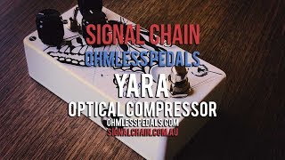 Video thumbnail for Ohmless Pedals: YARA Optical Compressor by Brett Kingman