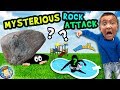 MYSTERIOUS ROCK In BACKYARD FUNnel Family Vlog