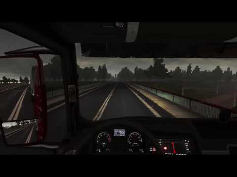 Warszawa to Gdansk - ETS2 - Promods 2.101