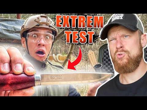 Survival Mattins BUSHCRAFT Messer TEST - Mora Classic No.3 | Fritz Meinecke reagiert
