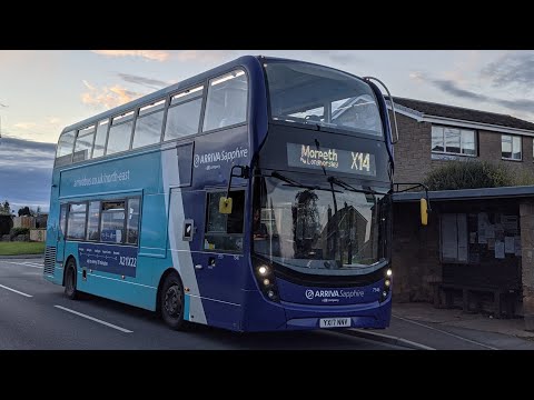 Unusual Allocation | Route X14: 7546/YX17NNV - ADL Enviro 400 MMC