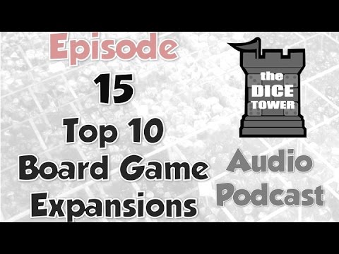 Dice Tower 15 - Top 10 Board Game Expansions