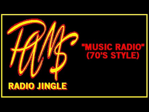 PAM'S RADIO JINGLE - "MUSIC RADIO (70'S STYLE)"