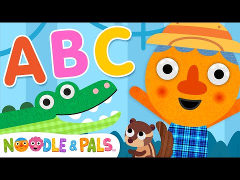 The Animal Alphabet | Learn Animal Names! | Noodle & Pals