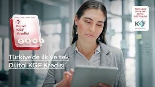 KOBİ’lere özel, Türkiye’de ilk ve tek Kredi Garanti Fonu kefaletli Dij