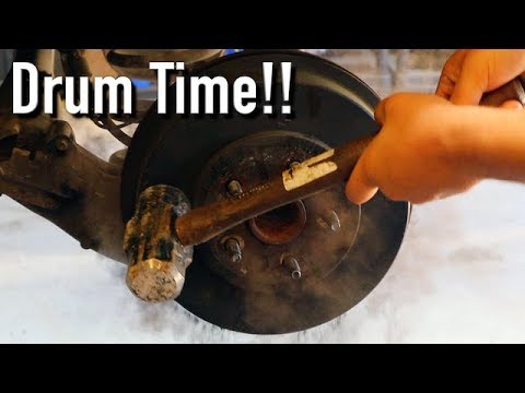 Rear Drum Brake Replacement - 2012 Chevy Cruze Turbo 151K Miles
