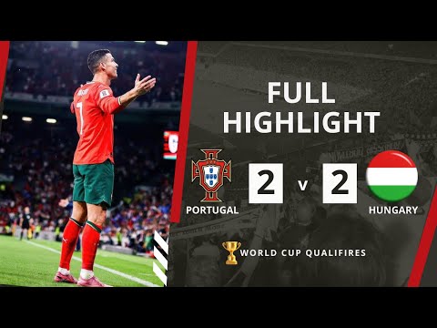 Portugal vs Hungary 2-2 – RONALDO BRACE & Last-Minute Drama | World Cup Qualifiers 2026 Highlights