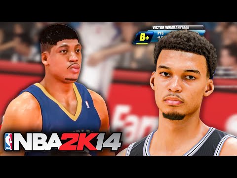 The Victor Wembanyama NBA 2K14 MyCareer Returns