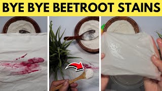 Easy! Remove Beetroot Stains from White Clothing - Secrets to Spotless White Clothes
