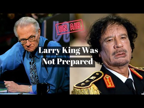 Chilling Interview Of Gaddafi Reveals What Happened In The U.S