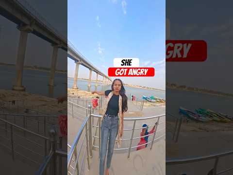 15 seconds parkour challenge in Varanasi 🤯 #funchallenge #funny #comedy #parkour