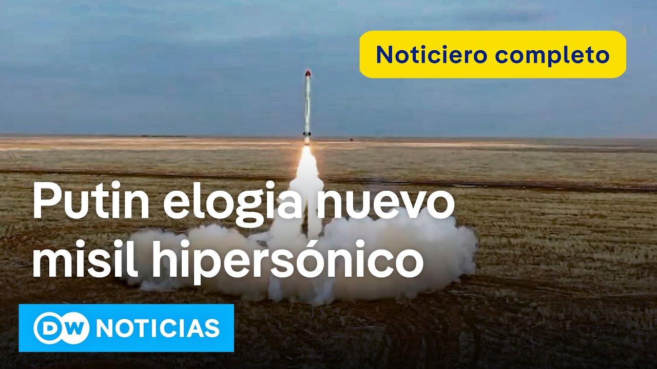 🔴 DW Noticias 22 de noviembre: Putin ordena "producción en serie" de misiles Oreshnik