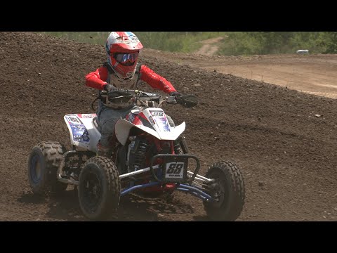 Noah Arnal ripping a 90 mod at Pleasure Valley Raceway - 2020