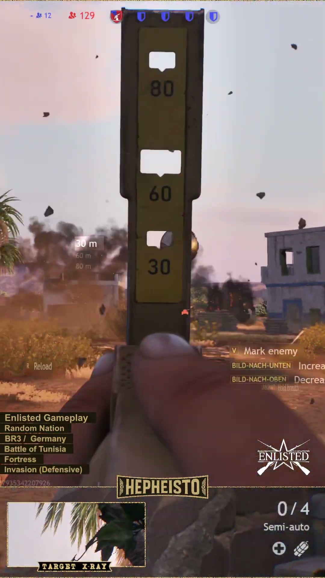 Anti Tank Gunner eliminates Crusader with Panzerfaust 60