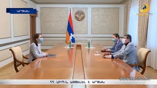 Մարդու իրավունքների նորընտիր պաշտպանն այցելել է Արցախ