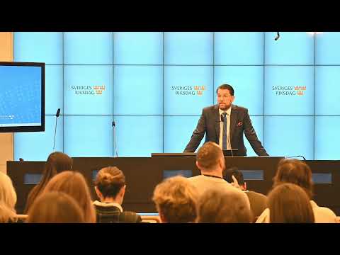 Presskonferens med Jimmie Åkesson