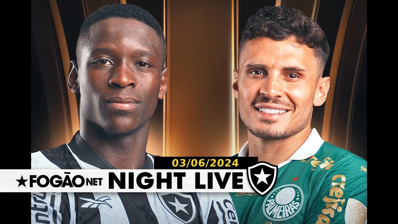 NIGHT LIVE | Repercussão de Botafogo x Palmeiras nas oitavas da Libertadores; tem favorito?