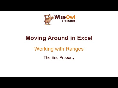 Excel VBA Online Course - 2.2.1 The End Property