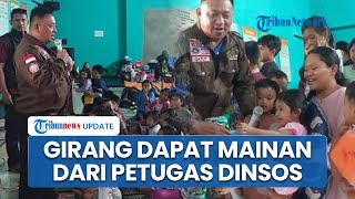 Momen Anak Korban Longsor Banjarnegara Kegirangan Diberi Mainan hingga Keluh Kesah Pengungsi
