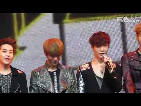 120618 EXO-M Lay talks about Kris and Luhan