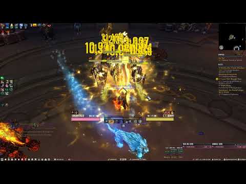 10.2.5 OAK Retribution Paladin AOE Against Training Dummies - World Of Warcraft - 485 ilvl
