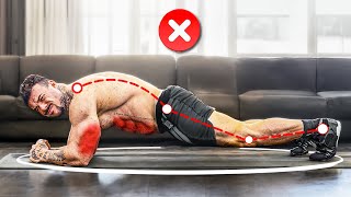 How to Do the ABDOMINAL PLANK TO DEFINE THE ABDOMEN (AT HOME)