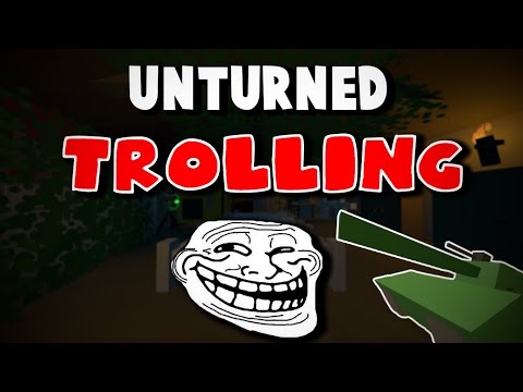 TROLLING AN ENTIRE ARMY -  Unturned Sandbox Trolling