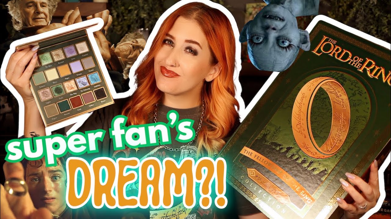 *ENTIRE* Lord of the Rings X Glamlite COLLECTION | Try On, 2 Looks, Swatches, & Review