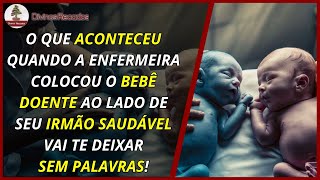 Enfermeira Coloca Bebê Doente ao Lado de Seu Gêmeo Saudável e Acontece um Verdadeiro Milagre!
