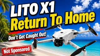DJI Lito X1 - Return to Home Explained: The Setting That Could Save Your Drone