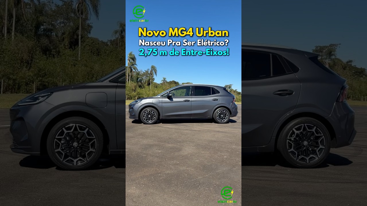 MG4 Urban Nasceu como Elétrico! Tem Diferença? Olha isso…