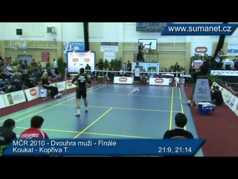MČR 2010 - Dvouhra mužů - Finále - Koukal - Kopřiva T