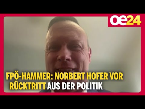FPÖ-Hammer: Norbert Hofer vor Rücktritt aus der Politik | Christian Höbart
