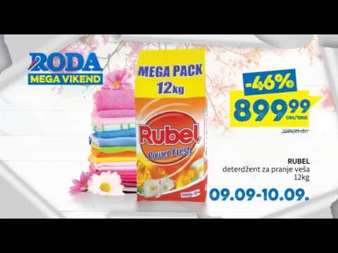 Roda MEGA vikend 9 - 10.09.2017.