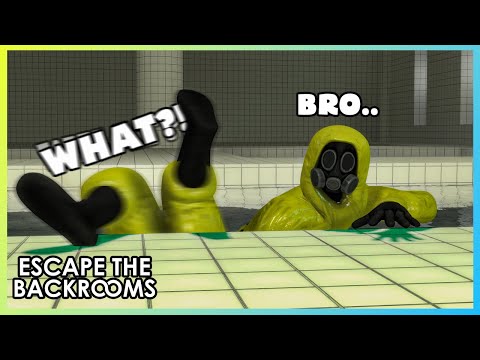 try not to giggle in the backrooms